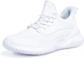 img 4 attached to Akk Men'S Slip-On Memory Foam Athletic Sneakers For Indoor And Outdoor Workout