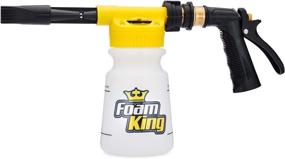 img 4 attached to Clean Car USA Foam King Foam Gun Car Wash Sprayer - The King Of Suds - Ultimate Scratch Free Cleaning - Connects To Garden Hose - Foam Cannon Car Washing Kit