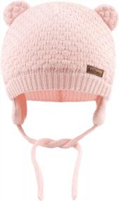 img 3 attached to Stay Cozy And Stylish With Our Winter Knitted Earflap Hats For Baby Girls And Boys