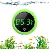 🐠 paizoo led aquarium thermometer: high-speed refresh, accurate touch screen sensor for fish tanks & glass containers логотип