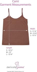 img 1 attached to Delicate Seams Training Camisole Lightweight Girls' Clothing : Tops, Tees & Blouses