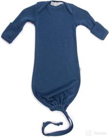 img 4 attached to 🐑 Organic Merino Wool Baby Sleep Sack: Soft and Natural Infant Gown Sleeper Bag