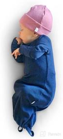 img 2 attached to 🐑 Organic Merino Wool Baby Sleep Sack: Soft and Natural Infant Gown Sleeper Bag