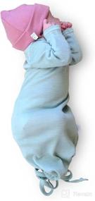 img 3 attached to 🐑 Organic Merino Wool Baby Sleep Sack: Soft and Natural Infant Gown Sleeper Bag