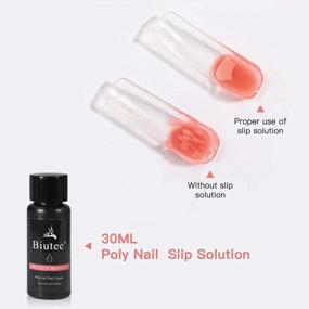img 2 attached to Get Salon-Worthy Nails With Biutee Poly Gel Nail Kit - Perfect For Beginners!