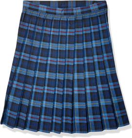 img 3 attached to French Toast Girls Plaid Pleat Girls' Clothing and Skirts & Skorts