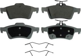 img 4 attached to Wagner ThermoQuiet QC1564 Ceramic Disc Brake Pad Set: Superior Performance for Optimal Braking Efficiency