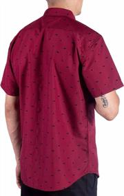img 2 attached to Shop The Best Range Of Visive Men'S Short Sleeve Button-Down Printed Shirts With 45+ Novelty Prints In Sizes S - 4XL