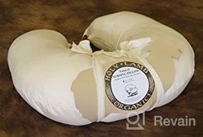 img 4 attached to 🤱 Holy Lamb Organics Wool and Cotton Nursing Pillow: Ultimate Comfort and Support for Nursing Moms