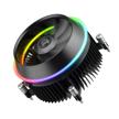 vetroo eclipse low-profile argb cpu cooler - high-performance 90mm 4-pin pwm fan, durable aluminum fins, 95w tdp air cooler for intel lga 1700 compatibility logo