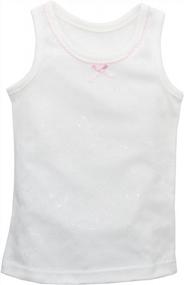 img 3 attached to VeaRin Toddler Little Girls' 3 Pack Tanks Tops Camisoles Undershirts