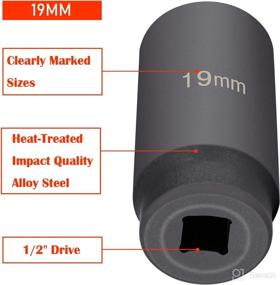 img 2 attached to 🔧 Optimal Performance Enhancer: 77080 19mm Harmonic Balancer Socket &amp; 50mm Crank Pulley Wrench Holder For Honda Acura Engines