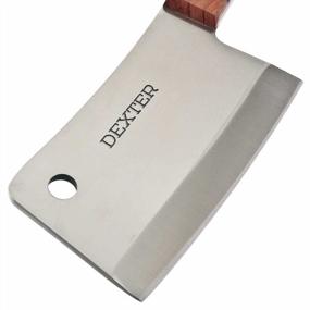 img 2 attached to UltraSource-449300 Dexter-Russell Heavy Duty Cleaver, 8-Inch, Stainless Steel