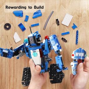 img 2 attached to VERTOY Robot Building Kit And RC Cars Tank Toy For Kids, STEM Arts And Crafts Toys For 6-12 Year Old Boys, Best Christmas Birthday Gifts For Girls And Boys, Value 2 Packs