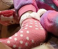 img 1 attached to 🐾 Soft & Cozy Slipper Socks for Boys and Girls | Animal Design | Anti-Slip & Thermal for Winter Indoors review by Eric Hartman