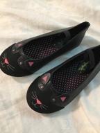 img 1 attached to KomForme Toddler Non Slip Ballet Walking Girls' Shoes in Flats review by Mike Rogers