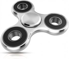 img 4 attached to High Speed And Durable Fidget Spinner Toy For ADHD, Anxiety And Stress Relief - Perfect For Both Adults And Kids