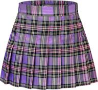 👗 cromoncent junior pleated school uniform girls' clothing - stylish skirts & skorts for all-day comfort логотип