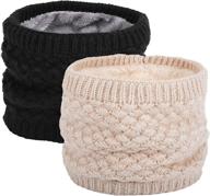 stay warm in style with epeius winter knitted infinity children girls' accessories логотип