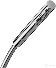 img 3 attached to 🚿 AXOR AXOR Starck Low Flow 1-inch Handheld Shower Head, Modern Rain 1-Spray, Chrome Finish, Small Size