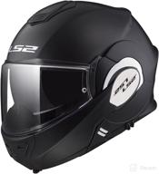 ls2 helmets valiant unisex-adult flip-up helmet-style valiant helmet (matt black, xx-large): superior protection and style for all logo