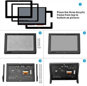 img 2 attached to OSOYOO Защитный держатель Raspberry Display