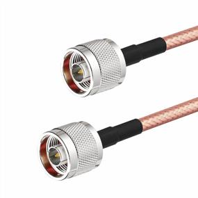 img 3 attached to Boost Your Cell Signal With Superbat'S RG142 Coaxial Cable - High Power And Low Loss With N Male To N Male Connectors For Optimal Amplification