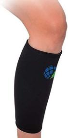 img 2 attached to Experience Optimum Support And Comfort With Advanced Orthopaedics Neoprene Calf Sleeve