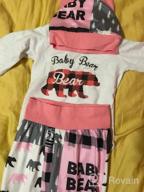 img 1 attached to Adorable HKALL Baby Bear Letter Print Romper Set for Newborns - Perfect for Fall/Winter Outfits! review by Damian Grotting