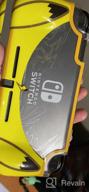 img 1 attached to Protect Your Switch Lite With Mumba'S Thunderbolt Series Clear Cover And TPU Grip In Yellow - Compatible And Effective! review by Dave Goodman