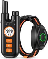 maisoie electric dog training collar - 1300ft remote range, 3 modes: beep, vibration, shock - ipx7 waterproof, rechargeable - ideal for small, medium, large dogs логотип