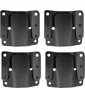 img 1 attached to Connect Your Sofa With Ease: LazyMe Universal Sectional Sofa Interlocking & Connector Bracket Set - 4 Sets, 8 Pieces With Hardware