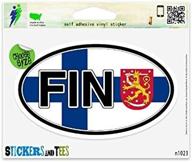 finland vinyl bumper window sticker логотип