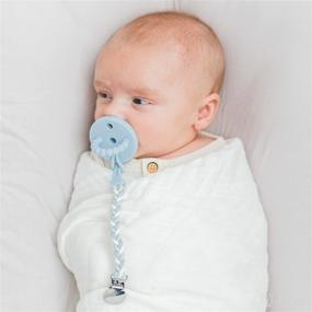 img 1 attached to Ryan Rose Cutie Braiden Pacifier