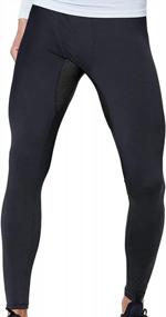 img 4 attached to Stay Cool And Compressed: EXIO Men'S Running Tights EX-P06