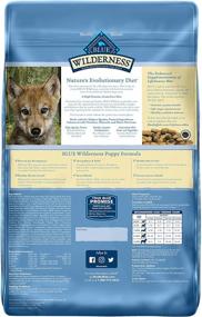 img 3 attached to 🐶 High Protein Natural Puppy Dry Dog Food by Blue Buffalo Wilderness