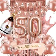 birthday decorations decoration rosegold balloons event & party supplies via decorations logo