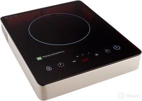 img 2 attached to Home Pro Portable Induction Cooktop RWT0095 - 1800W (120V) Countertop Induction Cooker with Digital Temperature Display - Ideal for Home and RV Cooking - Restaurantware+