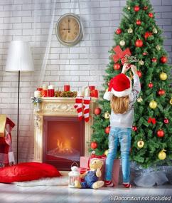 img 3 attached to Подарите себе праздничное настроение с помощью искусственной рождественской елки высотой 7,5 футов, сделанной своими руками, которая идеально подходит для украшения дома и улицы!
