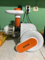 img 3 attached to Kitfort KT-1110-1 screw juicer, green review by Czesawa Kubiak (Czes ᠌