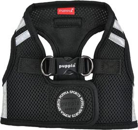 img 3 attached to Puppia Soft Vest Harness PRO Cats and Collars, Harnesses & Leashes
