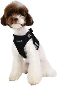 img 1 attached to Puppia Soft Vest Harness PRO Cats and Collars, Harnesses & Leashes