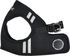 img 4 attached to Puppia Soft Vest Harness PRO Cats and Collars, Harnesses & Leashes