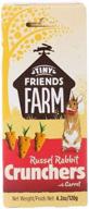 🥕 tiny friends farm supreme russell premium crunchers carrot healthy baked bites for rabbits 4.2 oz logo