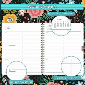 img 2 attached to Stay Organized With A 2023 Planner: Twin-Wire Binding, Thick Paper, And Weekly & Monthly Views From January To December - Ideal For Home, School, And Office