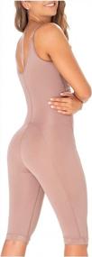 img 3 attached to Get The Perfect Figure With DIANE & GEORDI Knee-Length Full Body Shaper For Women - Fajas Colombianas