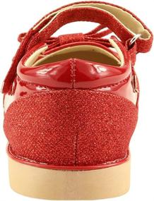 img 2 attached to 👧 Flats: Doll Maker Girls' Mary Jane Style Shoes for Girls