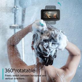 img 3 attached to Upgraded Shower Phone Holder Waterproof Wall Mount Case For Bathroom Car Electronics & Accessories