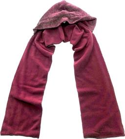 img 2 attached to 35 Below Marled Hooded Scarf Women's Accessories