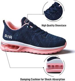 img 2 attached to Lamincoa Air Cushion Sneakers Lightweight Women's Shoes : Athletic